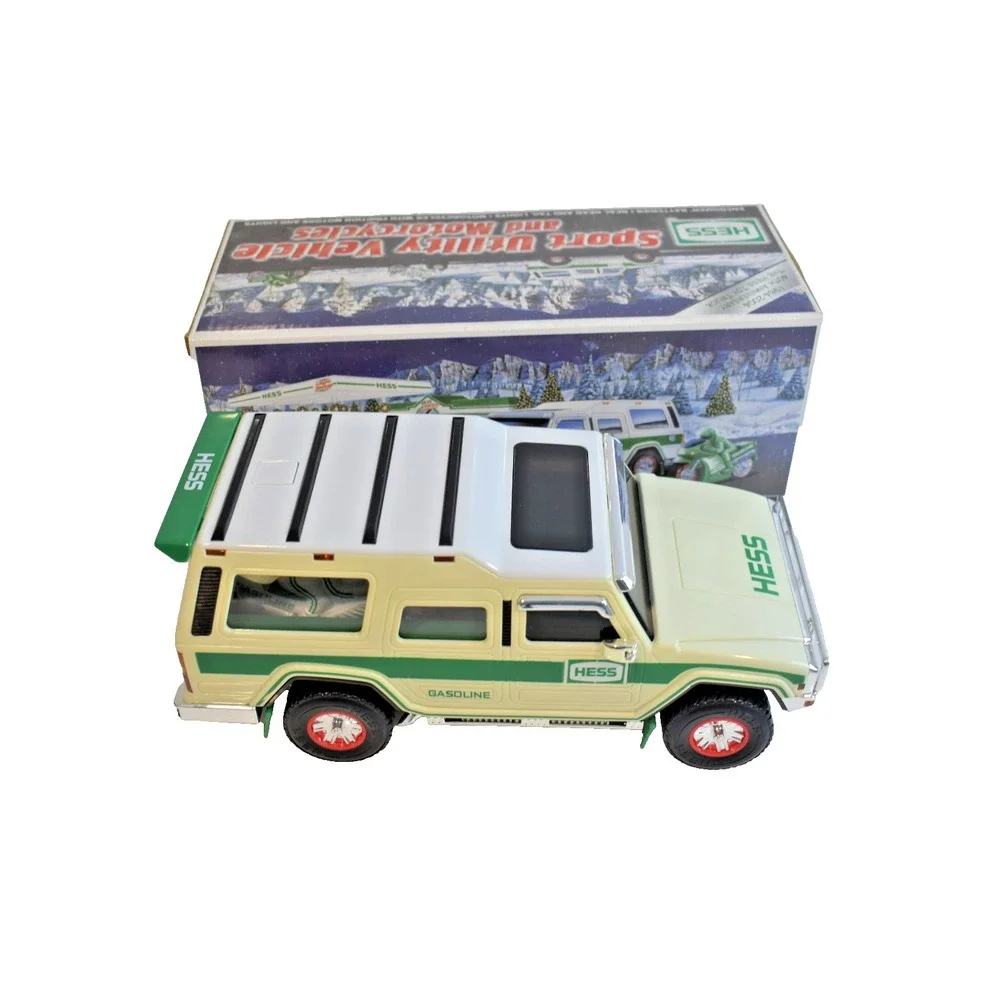 Hess 2004 Sport Utility Vehicle And Motorcycles In Box